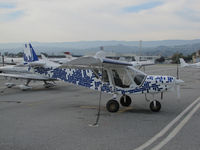 N328SK @ KSQL - Napa, CA-based 2014 Kemnitzer Zenith STOL CH750 homebuilt on visitor's ramp @ San Carlos Airport, CA - what a stunning color scheme! - by Steve Nation
