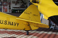 N75753 @ SZP - 1942 Boeing Stearman A75N1(PT-17) as Navy N2S-4, Continental W670 220 Hp radial, balanced rudder - by Doug Robertson