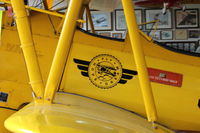 N75753 @ SZP - 1942 Boeing Stearman A75N1(PT-17) as Navy N2S-4, Continental W670 220 hp radial. FLY HOPE DREAM - by Doug Robertson