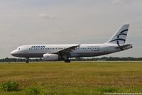 SX-DGN @ EDDK - Airbus A320-232 - A3 AEE Aegean Airlines - 2828 - SX-DGN - 31.07.2015 - DUS - by Ralf Winter