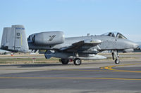 78-0584 @ KBOI - Turning onto RWY 28L. Note long range tank.190th Fighter Sq., 124th Fighter Wing, Idaho ANG. - by Gerald Howard