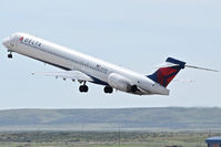 N917DN @ KBOI - Departing RWY 10L. - by Gerald Howard