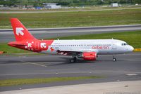 D-ABGS @ EDDL - Airbus A319-112 AB BER Air Berlin  OLT Express Poland livery - 3865 -D-ABGS - 26.05.2015 - DUS - by Ralf Winter