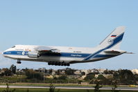 RA-82044 @ LMML - Antonov An124-100 Ruslan RA-82044 Volga Dnepr - by Raymond Zammit