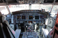 SE-REX @ ESSA - A short visit into the cockpit after our flight from Oslo. Thanks to the very nice pilots! - by Tomas Milosch