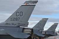 86-0287 @ KBOI - 120th Fighter Sq.,“Mile High Militia”, 140th Wing,Colorado Air National Guard. - by Gerald Howard