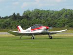 G-EDGE @ EGSV - Visiting aircraft