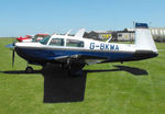 G-BKMA @ EGSV - Visiting aircraft