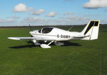 G-DAMY @ EGSV - Visiting aircraft - by Keith Sowter