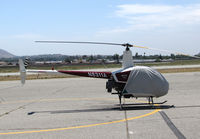 N8311A @ KRAL - California Aviation Services 1994 Robinson R22 BETA @ Riverside MAP, CA home base with cockpit cover - by Steve Nation