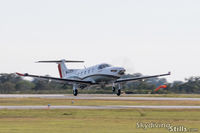 N408DA @ X07 - Departing Lake Wales, FL - by Dave G