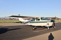 N7568N @ KRHV - Keystone Aerial Surveys Inc (Philadelphia, PA) Cessna T210N parked on the transient ramp at Reid Hillview Airport, San Jose, CA. - by Chris Leipelt