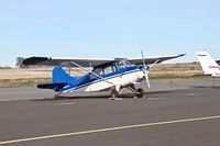 N7400B @ KOVE - Locally-based 1956 Champion 7EC parked on the ramp at Oroville Municipal Airport. - by Chris Leipelt