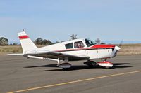 N6376R @ KOVE - Locally-based 1966 Piper PA-28-140 parked on the ramp at Oroville Municipal Airport. - by Chris Leipelt