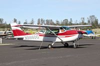 N9860G @ KAUN - Locally-based 1971 Cessna 172L parked on the ramp at Auburn Municipal Airport. - by Chris Leipelt