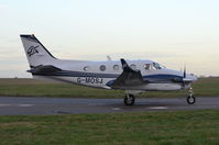 G-MOSJ @ EGSH - Departing from Norwich. - by Graham Reeve