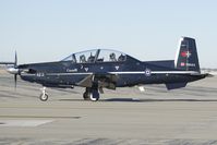 156123 @ KBOI - Taxi from north GA ramp to RWY 28R. No.2 CFFTS, Moose Jaw, Saskatchewan, Canada. - by Gerald Howard