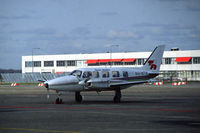 PH-NTB - Piper PA-31-350 Navajo Chieftain operated by Tesoro Aviation at Rotterdam airport (Zestienhoven), the Netherlands, 1988 - by Van Propeller