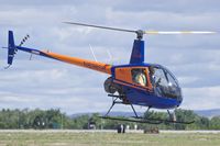 N838SH @ KBOI - Departing Helicopter Landing Pad. - by Gerald Howard