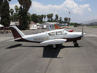 N6689P @ KRIR - 1960 Piper PA-24-250 Comanche visiting iconic Flabob Airport, Riverside, CA - by Steve Nation
