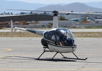 N4066S @ KRAL - California Aviation Services 1990 Robinson R22 BETA @ Riverside MAP, CA home base - by Steve Nation