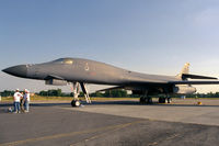 85-0091 @ EGVA - The deadly bomber with the nicest silhouette at RIAT'99. Crashed during a routine training mission from Ellsworth Air Force Base Aug 19th, 2013 170 miles southeast of Billings, Montana. All four crew members ejected savely and landed with minor injuries. - by Grimmi