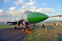 62 BLUE @ LOXZ - Evening sun at Airpower 2000, 831 BrTA - by Grimmi