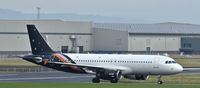 G-POWM @ EGAC - Titan Airways (G-POWM) arriving Belfast City with a British Airways flight from Heathrow.