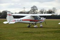 G-FLBY @ EGTR - Comco Ikarus C42 FB100 Bravo at Elstree. - by moxy