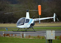 G-HONI @ EGTR - Robinson R22 Beta at Elstree. - by moxy
