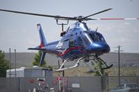 N686LF @ KBOI - Departing Life Flight landing ramp. - by Gerald Howard
