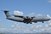 85-0010 @ KBOI - Landing RWY 10R. 60th AMW, Travis AFB, CA - by Gerald Howard