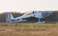 G-CJSM @ EGFH - Resident RV-8, Raven 2 in the six-ship Team Raven formation for the 2017 display season. - by Roger Winser