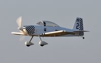 G-CJSM @ EGFH - Resident RV-8 (Raven 2) departing Runway 22. - by Roger Winser