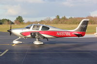 N657BL @ LFRE - Cirrus SR22 - by Didier BENOIT
