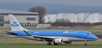 PH-EXH @ EGAC - Belfast City.  PH-EXH arriving from Amsterdam.