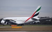 A6-EDJ @ EGCC - At Manchester - by Guitarist