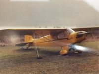 C-GCUB - piper J3 cub(C-GCUB) taken in September of 1987 at Markham Municipal Airport. - by BS