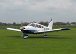 G-EFCM @ EGSV - Visiting aircraft - by Keith Sowter
