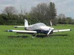 G-EGBS @ EGSV - Force landed in field
