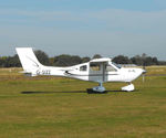 G-SIZZ @ EGSV - Visiting aircraft