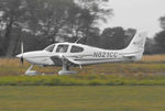 N821CC @ EGSV - Visiting aircraft