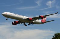 G-VYOU @ EGLL - Virgin A346 on short finals - by FerryPNL