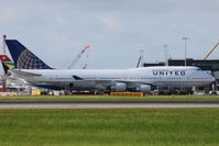 N119UA @ EGLL - Parked - by micka2b