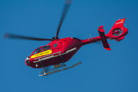 D-HTMI @ EDMA - Ex Helicopter Travel Munich GmbH EC135 and now flying for the Luftrettung. - by Marc Ulm