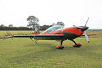 G-ZXEL @ X5FB - Extra EA-300L, , October 10th 2009. - by Malcolm Clarke