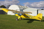 G-BSFX @ X5FB - Denney Kitfox Mk2, Fishburn Airfield, October 16th 2010. - by Malcolm Clarke