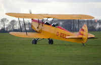 G-EEUP @ EGLM - Stampe-Vertongen SV-4C at White Waltham. Ex F-BCXQ - by moxy