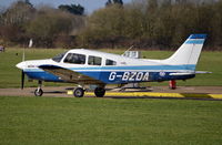 G-BZDA @ EGLM - Piper PA-28-161 Cherokee Warrior III at White Waltham. Ex N41814 - by moxy