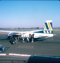 G-BEBB @ EGMC - At Southend Airport February 1977 - by Paul Howlen